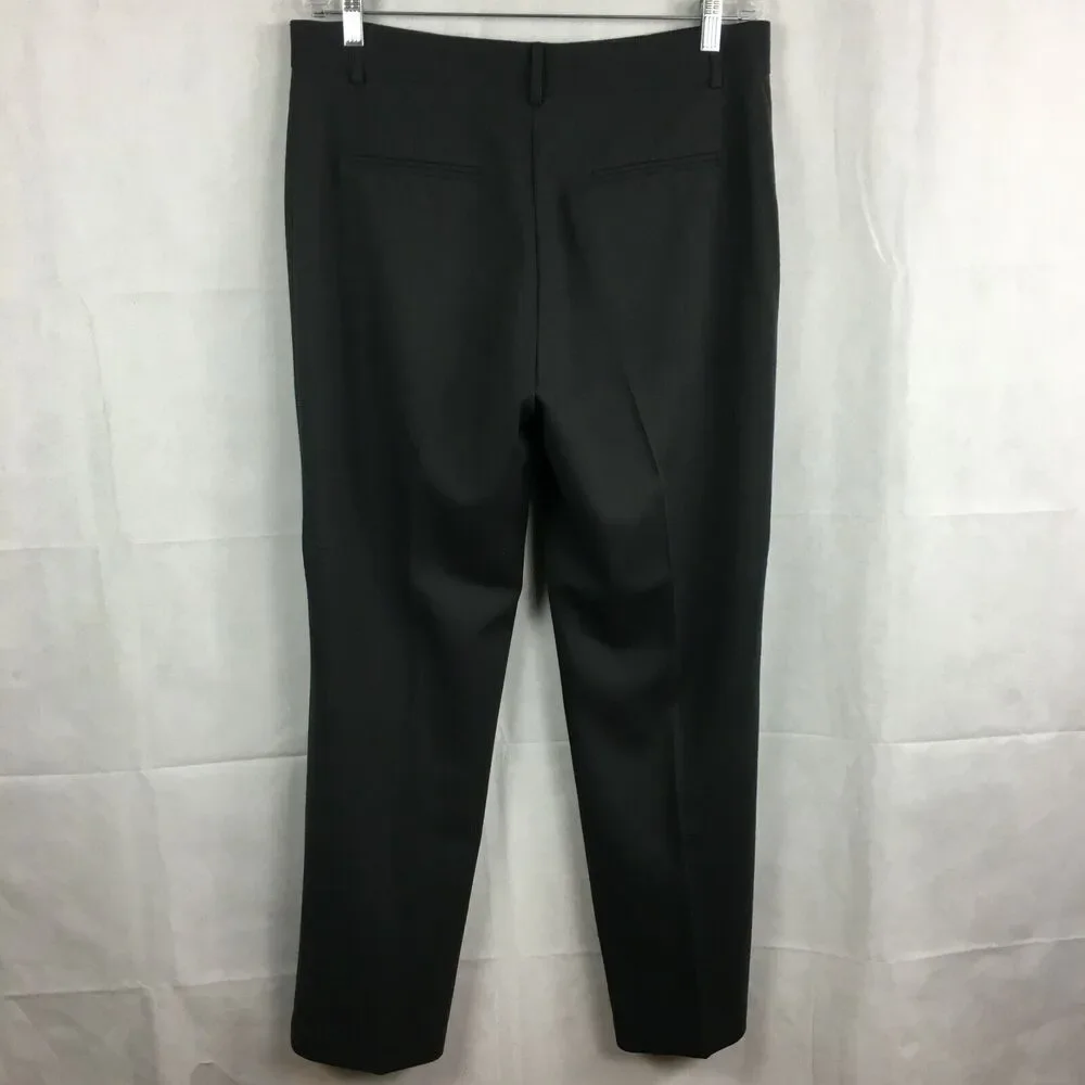Jenne Maag Pants Womens Sz 14 Black Stretch Trouser Dress Straight Leg - Picture 3 of 11
